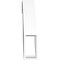 Ekena Millwork 3-in. W x 14-in. D x 14-in. H Del Monte Architectural Grade PVC Knee Brace BRCP03X14X14DEL - alternate 6